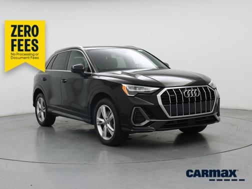 Black 2020 Audi Q3 Premium Plus S-Line