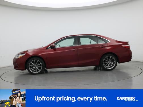 Red 2015 Toyota Camry XSE
