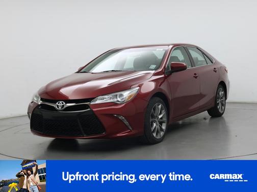 Red 2015 Toyota Camry XSE