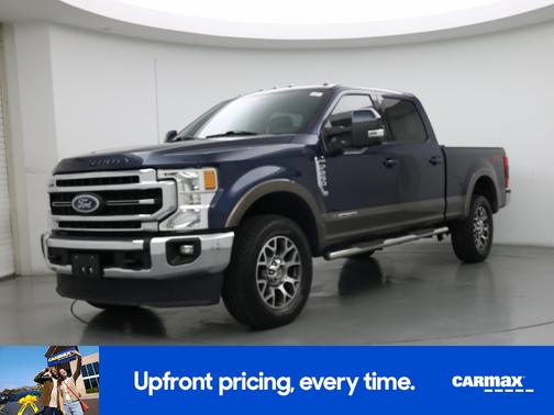 Blue 2020 Ford F-250 Lariat