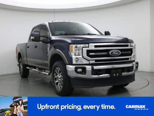 Blue 2020 Ford F-250 Lariat