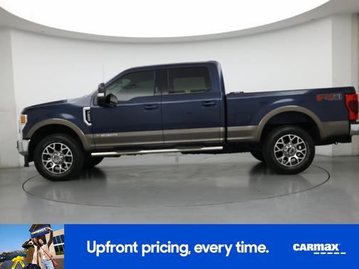 Blue 2020 Ford F-250 Lariat