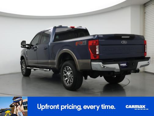 Blue 2020 Ford F-250 Lariat