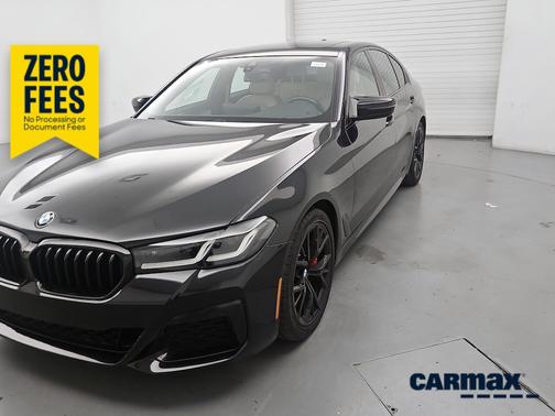 Black 2021 BMW 530 I