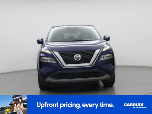 Blue 2021 Nissan Rogue SV