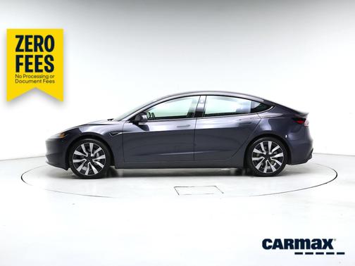 Gray 2024 Tesla Model 3