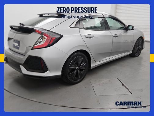 Silver 2018 Honda Civic EX