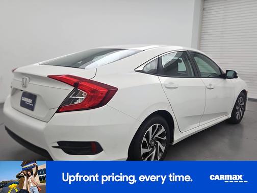 White 2016 Honda Civic EX