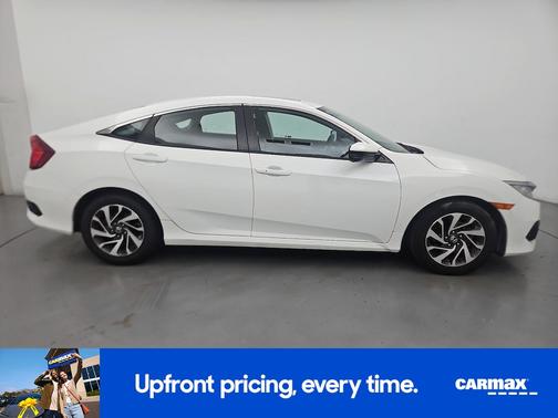 White 2016 Honda Civic EX