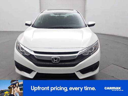 White 2016 Honda Civic EX