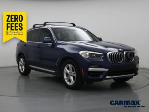 Blue 2021 BMW X3 sDrive30i