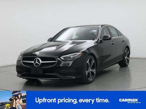 Black 2025 Mercedes-Benz C-Class
