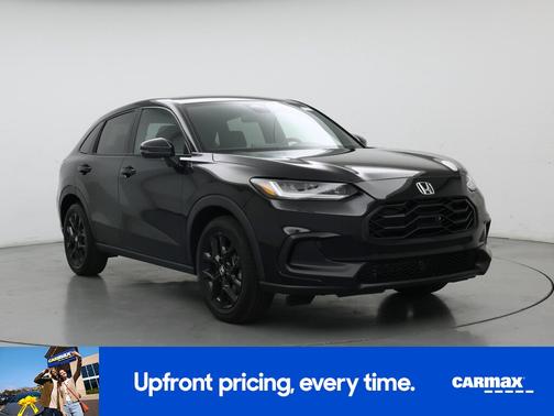 Black 2025 Honda HR-V Sport