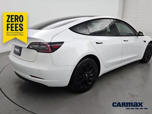 White 2021 Tesla Model 3 Standard Range Plus