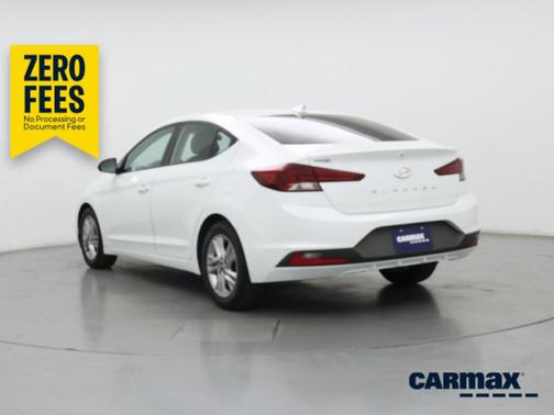 White 2020 Hyundai ELANTRA SEL