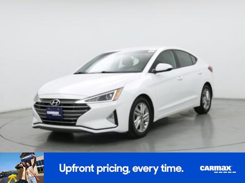 White 2020 Hyundai ELANTRA SEL