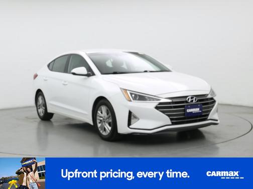 White 2020 Hyundai ELANTRA SEL