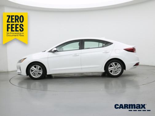 White 2020 Hyundai ELANTRA SEL