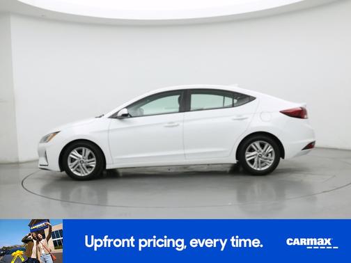 White 2020 Hyundai ELANTRA SEL