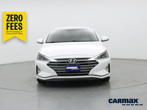 White 2020 Hyundai ELANTRA SEL