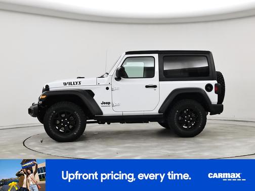 White 2022 Jeep Wrangler Willy's