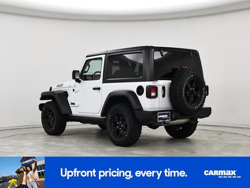 White 2022 Jeep Wrangler Willy's