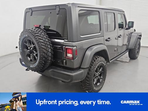 Gray 2020 Jeep Wrangler Unlimited Willys