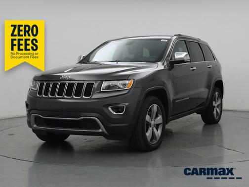 Gray 2015 Jeep Grand Cherokee Limited