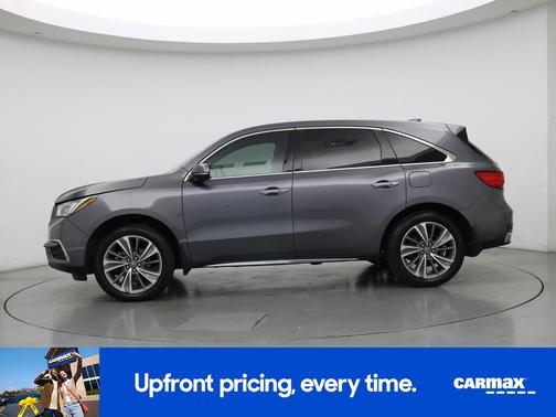 Gray 2017 Acura MDX
