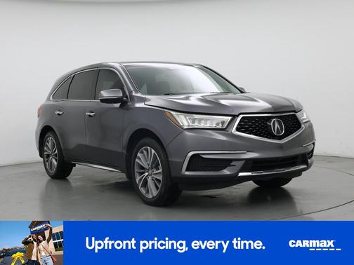 Gray 2017 Acura MDX