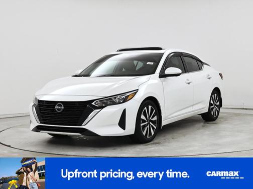 White 2025 Nissan Sentra SV