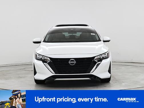 White 2025 Nissan Sentra SV