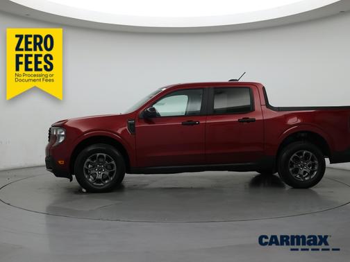 Red 2025 Ford Maverick XLT