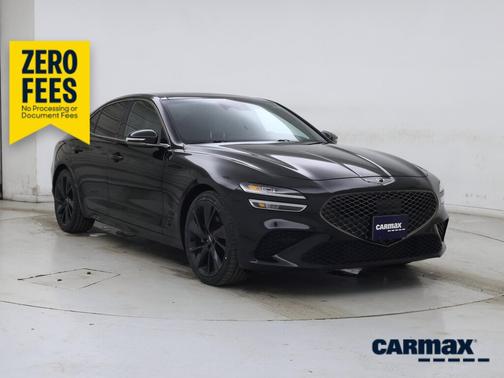 Black 2022 Genesis G70 3.3T