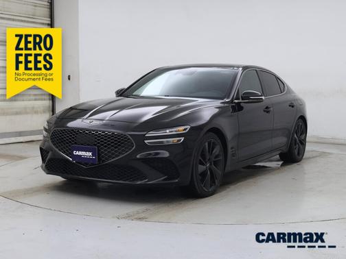 Black 2022 Genesis G70 3.3T