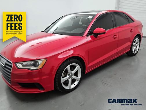 Red 2016 Audi A3 Premium