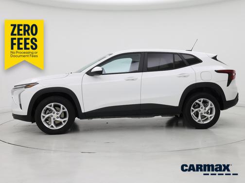 White 2025 Chevrolet Trax LS