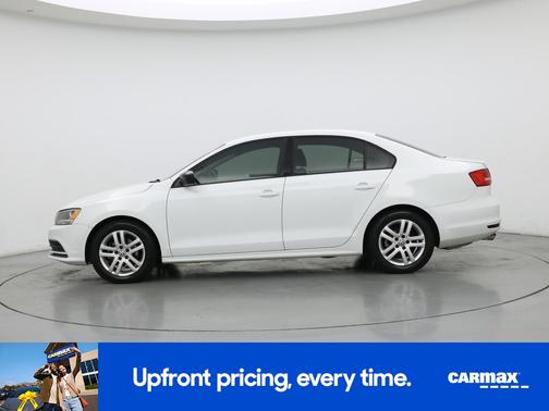 White 2015 Volkswagen Jetta S