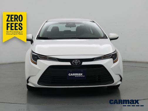 White 2025 Toyota Corolla LE