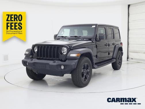 Black 2022 Jeep Wrangler Unlimited Sport Altitude