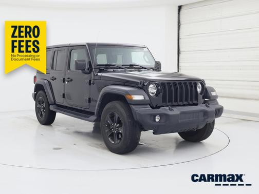 Black 2022 Jeep Wrangler Unlimited Sport Altitude