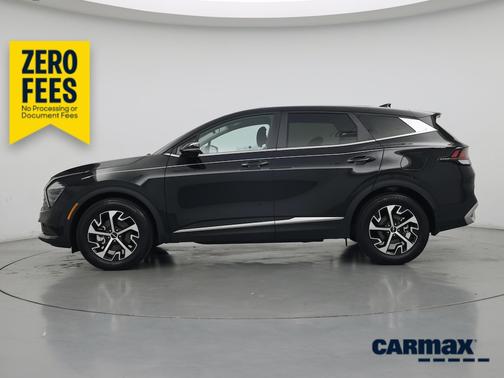 Black 2025 Kia Sportage EX