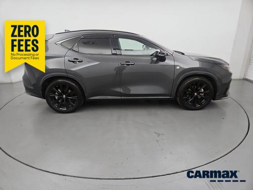 Gray 2022 Lexus NX 350 F-SPORT Handling
