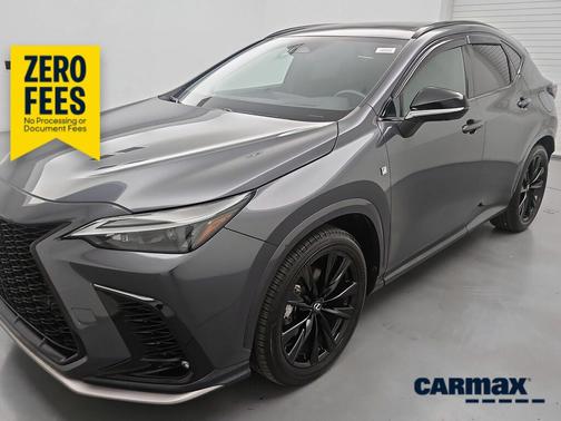 Gray 2022 Lexus NX 350 F-SPORT Handling