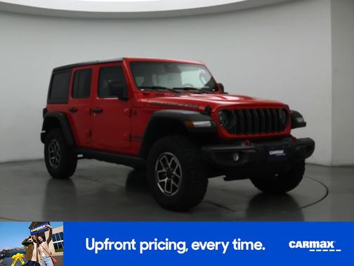 Red 2025 Jeep Wrangler Rubicon