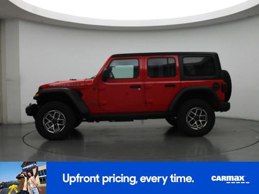 Red 2025 Jeep Wrangler Rubicon