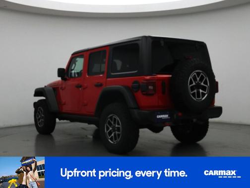 Red 2025 Jeep Wrangler Rubicon