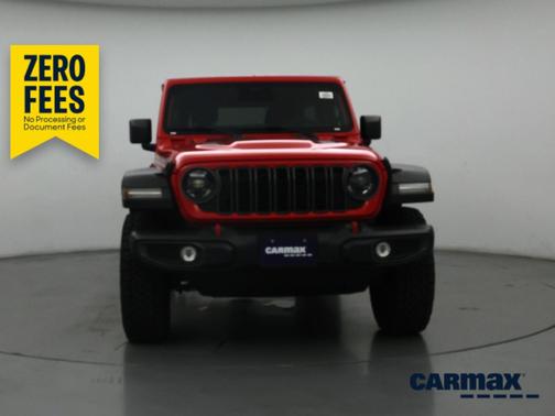 Red 2025 Jeep Wrangler Rubicon