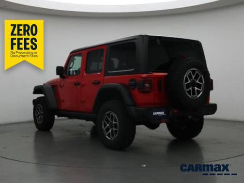 Red 2025 Jeep Wrangler Rubicon