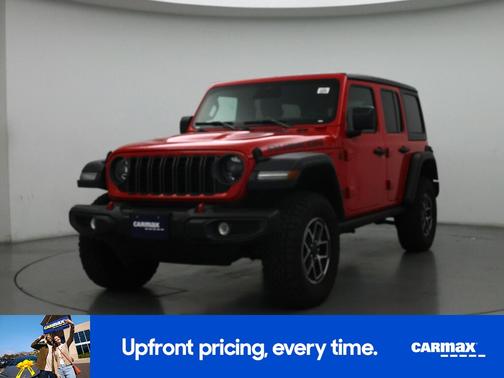 Red 2025 Jeep Wrangler Rubicon
